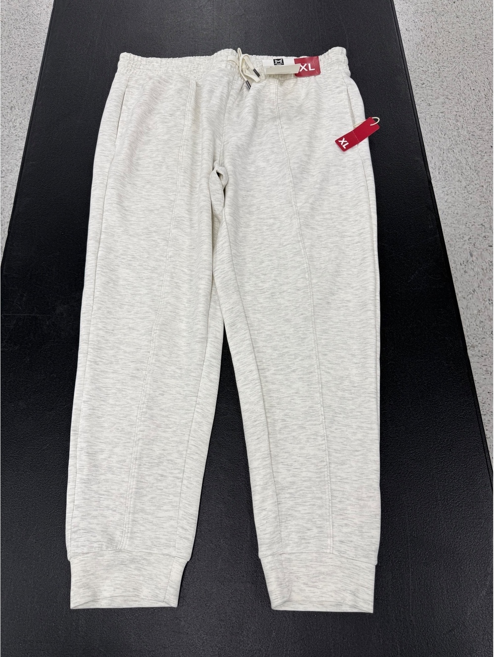 Member's Mark Women's Sandwash Jogger Pants XL Light Gray